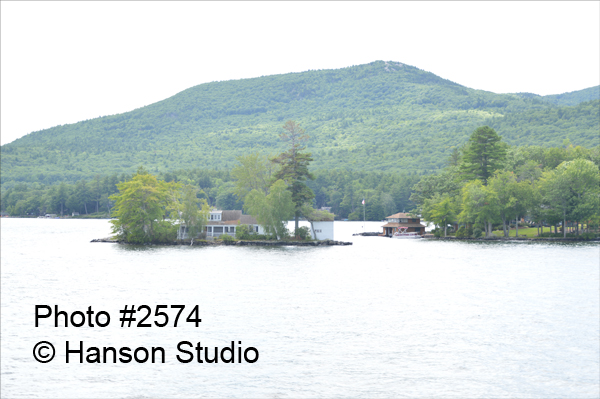 Lake Winnipesaukee, NH - Littlemark Island and Mt. Major